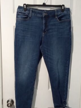 St. John's Bay Medium Blue Ankle Jeans